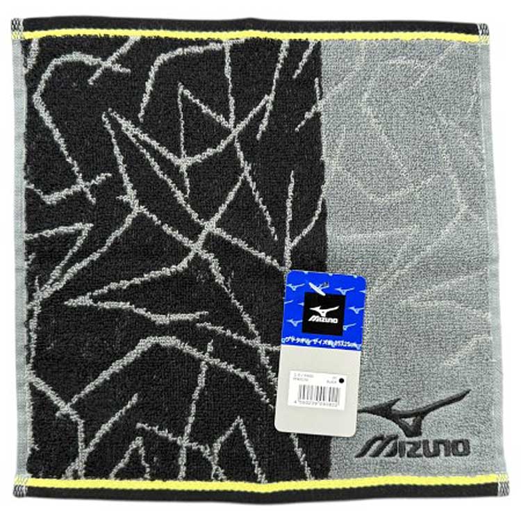 Towels, Handkerchieves - ミズノ P4955 プチタオル ブラック 093022 MIZUNO