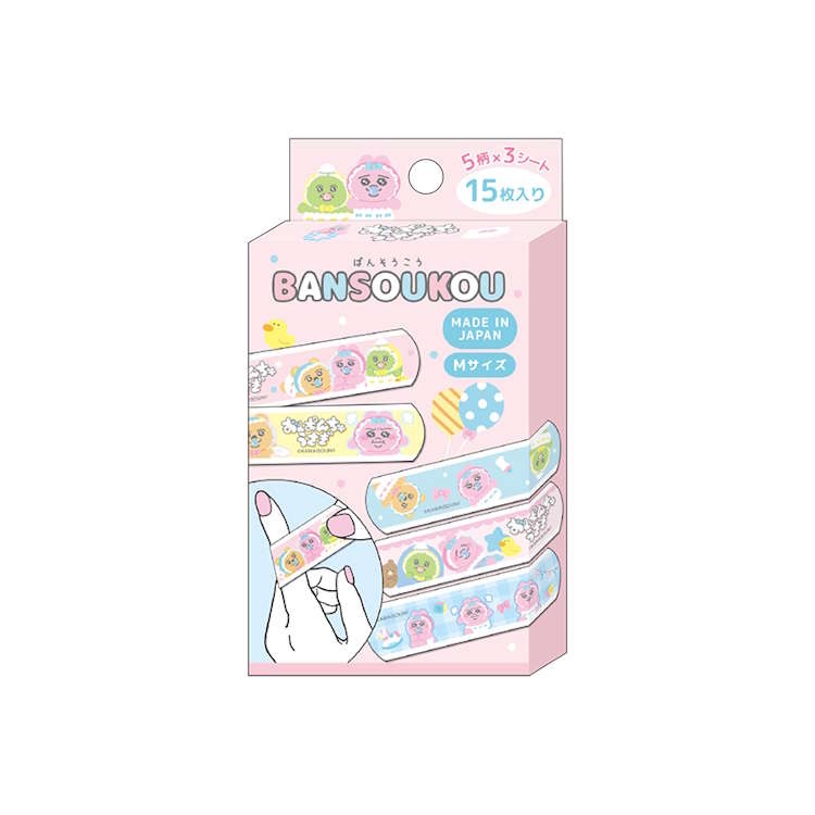 乐天商城 - おぱんちゅうさぎ ばんそうこう キズバン 傷保護 傷ケア ケガ 368526