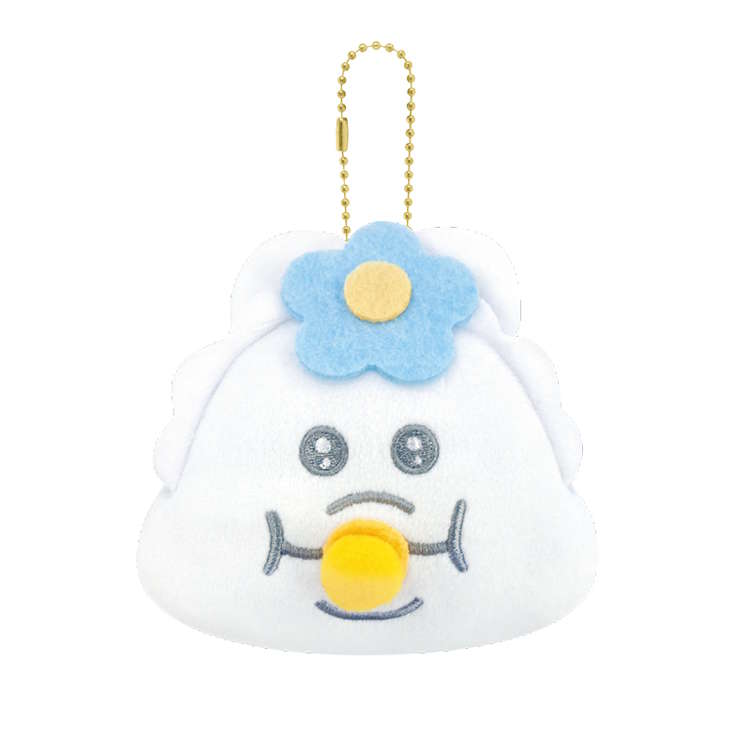 Other - んぽちゃむ ぬいぐるみミラー 手鏡 コンパクトミラー ボールチェーン付き 身だしなみ エチケット 368687