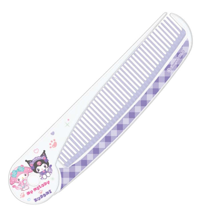 マイメロディ&クロミ スリム折りたたみコーム くし クシ コンパクト 身だしなみ 077514...