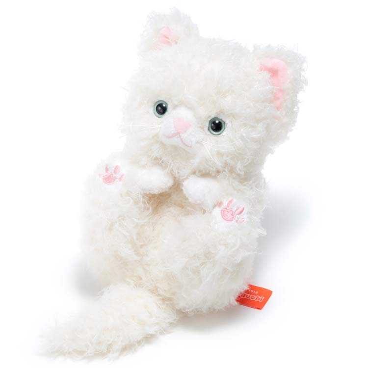 樂天商城 - ねこ ころりんぬいぐるみ しろふわ アニマル