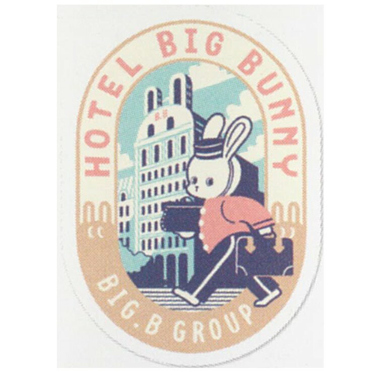 Stickers - オビワン/OB1TOY ステッカー HOTEL BIG BUNNY 267712 クリエイターズサーカス CREATORS CIRCUS
