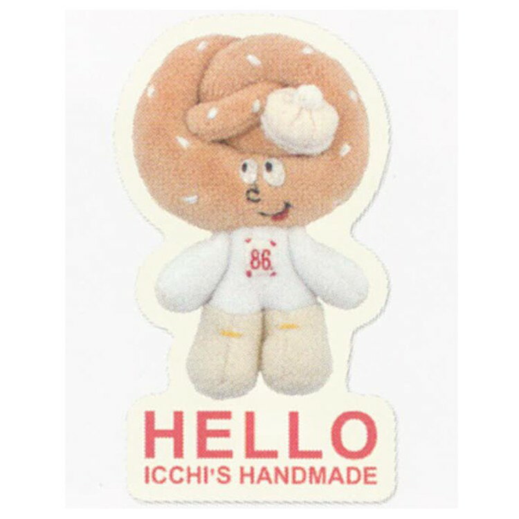 樂天商城 - ICCHI ステッカー プレッツェルくん 267842 クリエイターズサーカス CREATORS CIRCUS