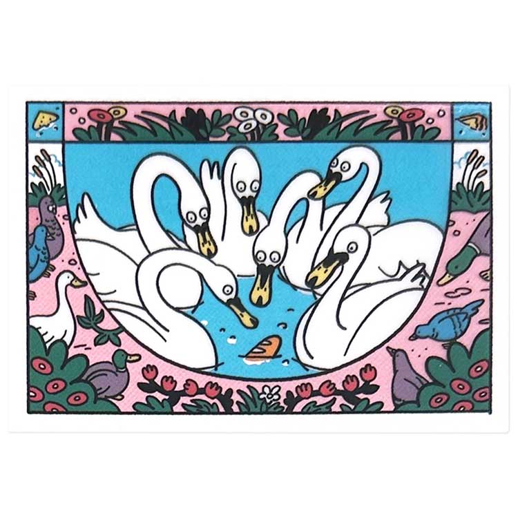 Onion Peterman ステッカー Swans 254651 クリエイターズサーカス
