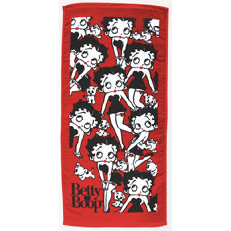 ベティー フェイスタオル メニー 217584 レッド