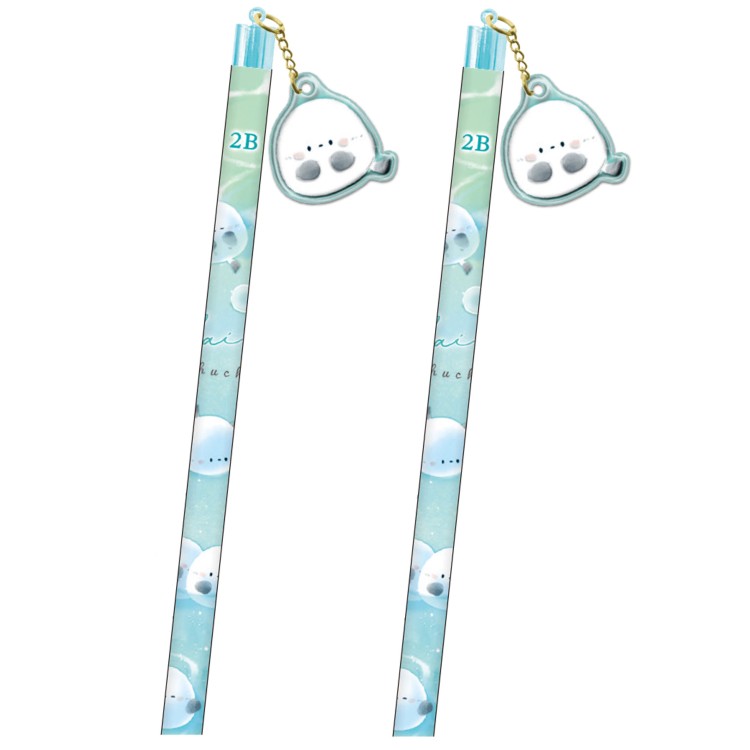 樂天商城 - 2本セット ずっとシマエナガ ドロップチャーム鉛筆 2B フェアリーチュチュ 313125