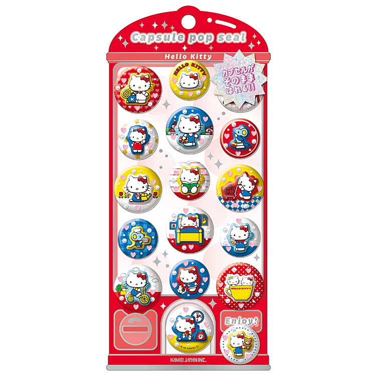 楽天市場】サンリオ カプセルポップシールの通販