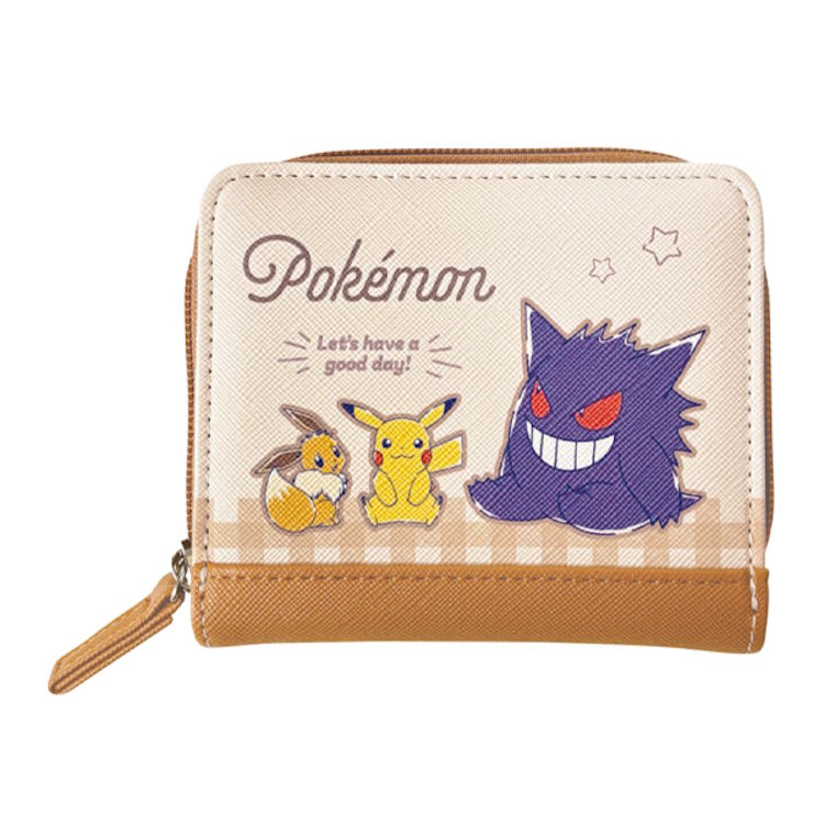 吉 - ポケットモンスター 折り財布 集合 二つ折り ウォレット さいふ 158058