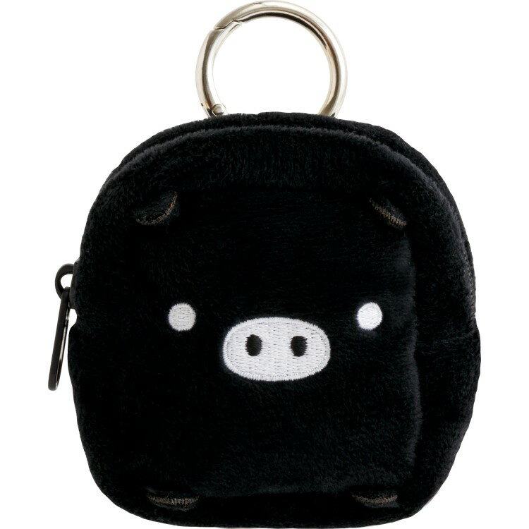 【3月中旬以降〜出荷】 モノクロブー ぬいぐるみミニポーチ サンエックスユニバース キャラクターシリ ...