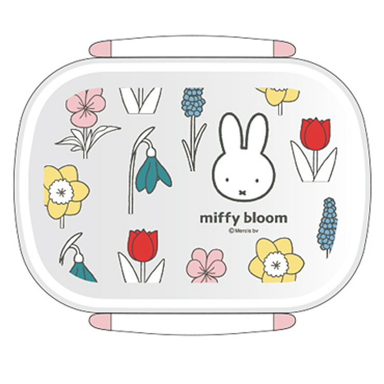 樂天商城 - ミッフィー ランチボックス270ml 白 055129 一段 miffy bloom ディックブルーナ