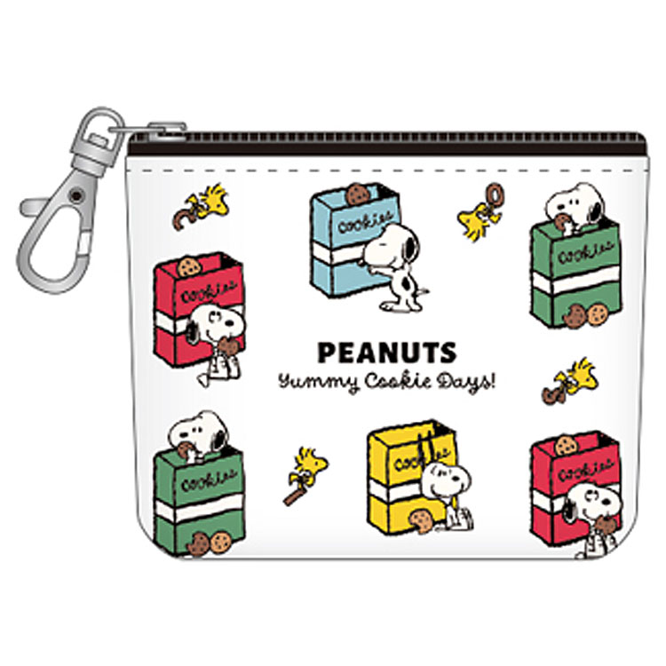 スヌーピー プチポーチ 白 308508 Yummy Cookie Days! PEANUTS ピーナッツ