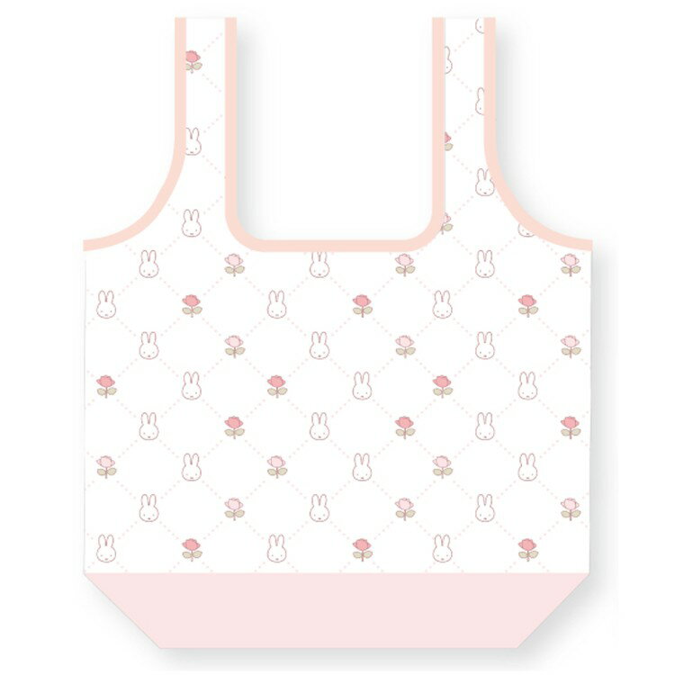 Shopping Bags, Ecology Bags - ミッフィー エコバッグ 総柄 miffy 346556 Classical rose Miffy ディックブルーナ