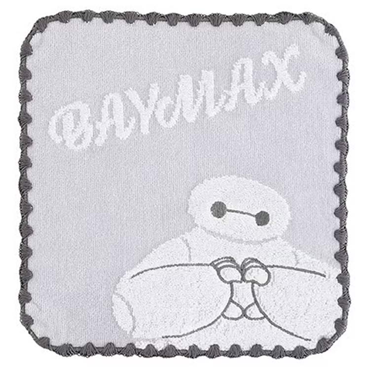 Hand Towel, Handkerchief - ベイマックス ミニタオル ベイマックス きらめきフェイス 004348 ディズニー BAYMAX ホワイト