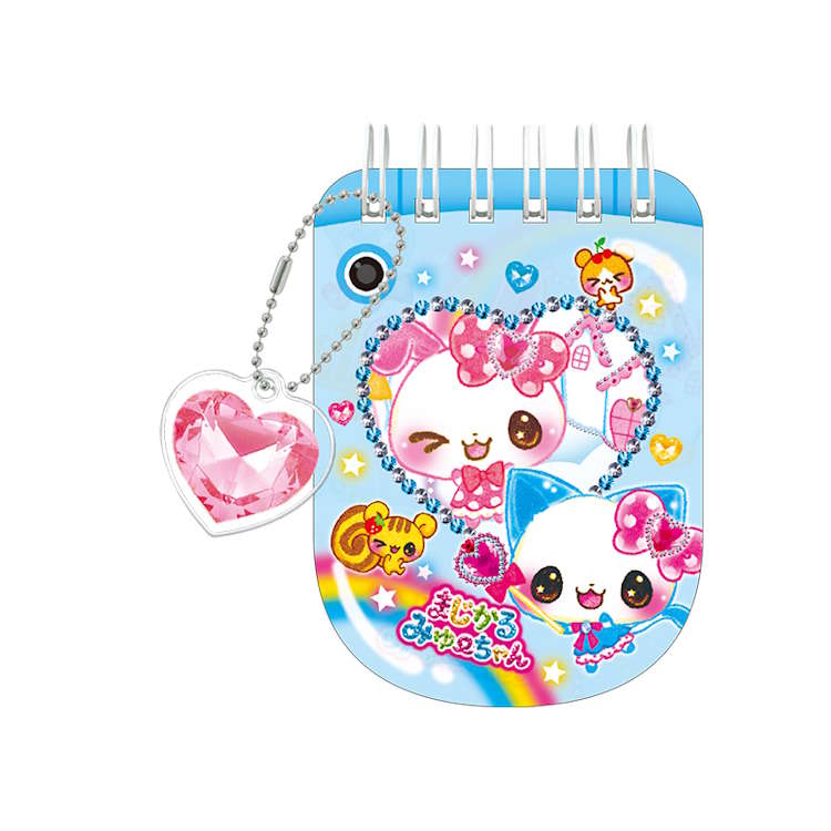 乐天商城 - まじかるみゅーちゃん チャーム付きケータイ風クリアリングメモ 携帯風 めも メモ紙 メモ帳 メッセージ 伝言 平成メモリー 377269