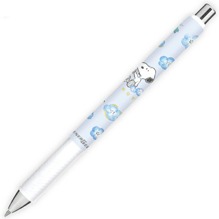 樂天商城 - スヌーピー エナージェルボールペン 0.5mm ネモフィラ 378754 PEANUTS ピーナッツ