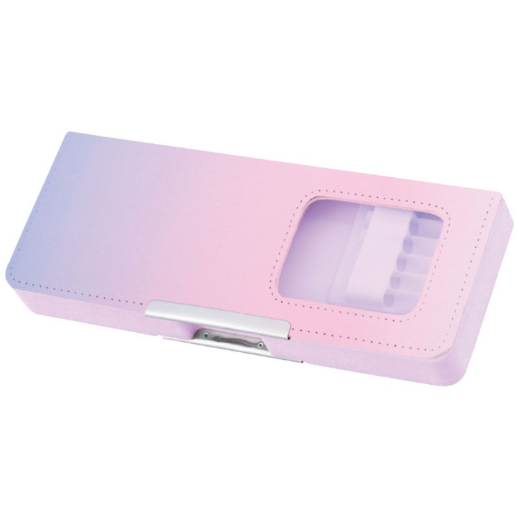 乐天商城 - パープルピンク タフティ両面開きペンケース パープルピンク 381822 新入学 新学期 強くて軽い TOUGHTY