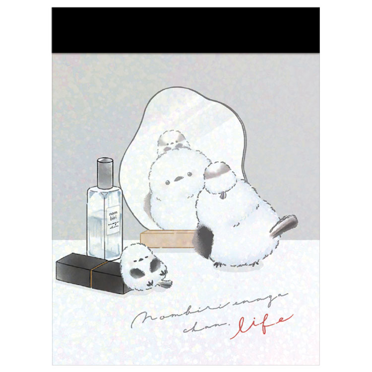 乐天商城 - のんびりえながちゃん ホログラムちっちゃいメモ ときめき 385615 第9弾 しまえなが シマエナガ 小鳥