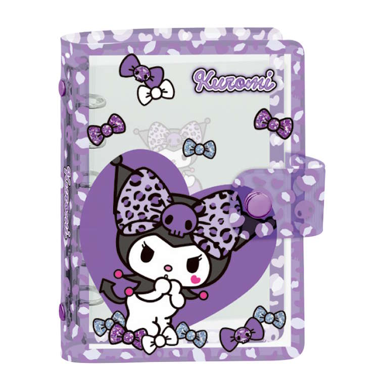 乐天商城 - クロミ クリアシールバインダー ギャルリボン シール帳 シール手帳 コレクション シール交換 シール集め はってはがせる 076937【お1人様1点限り】