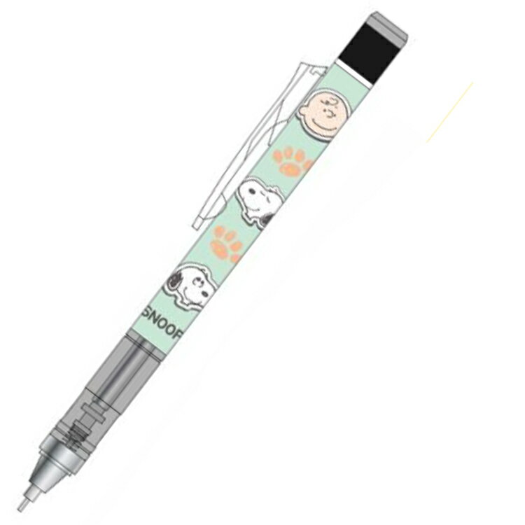 乐天商城 - スヌーピー モノグラフシャープペン フェイス 304223 PEANUTS ピーナッツ