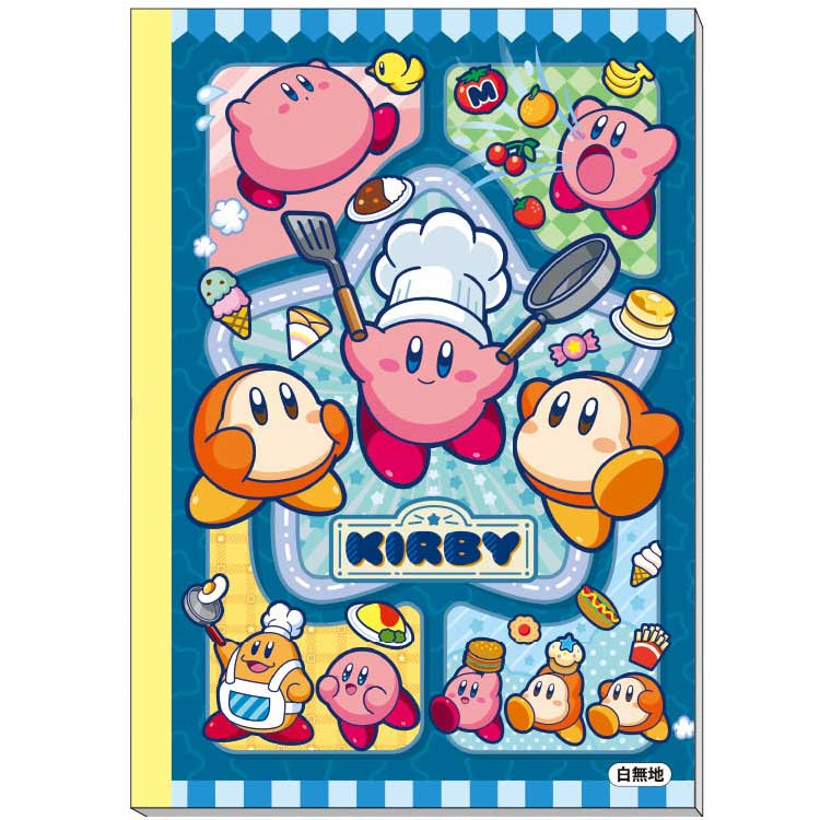 星のカービィ A5フリーノート 589549 カービィとたべもの 自由帳