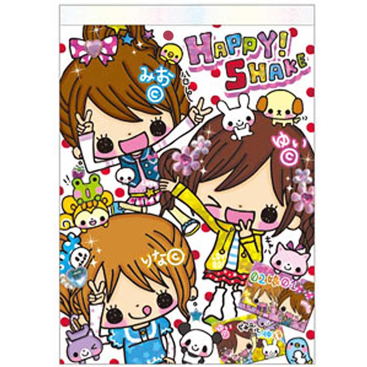 ハッピーシェイク キラキラグリッターメモ 002016 第3弾 平成レトロ