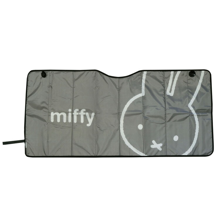 樂天商城 - ミッフィー パタパタサンシェード6 ミッフィーGRY 729223 カー用品 ディックブルーナ Dick Bruna グレー