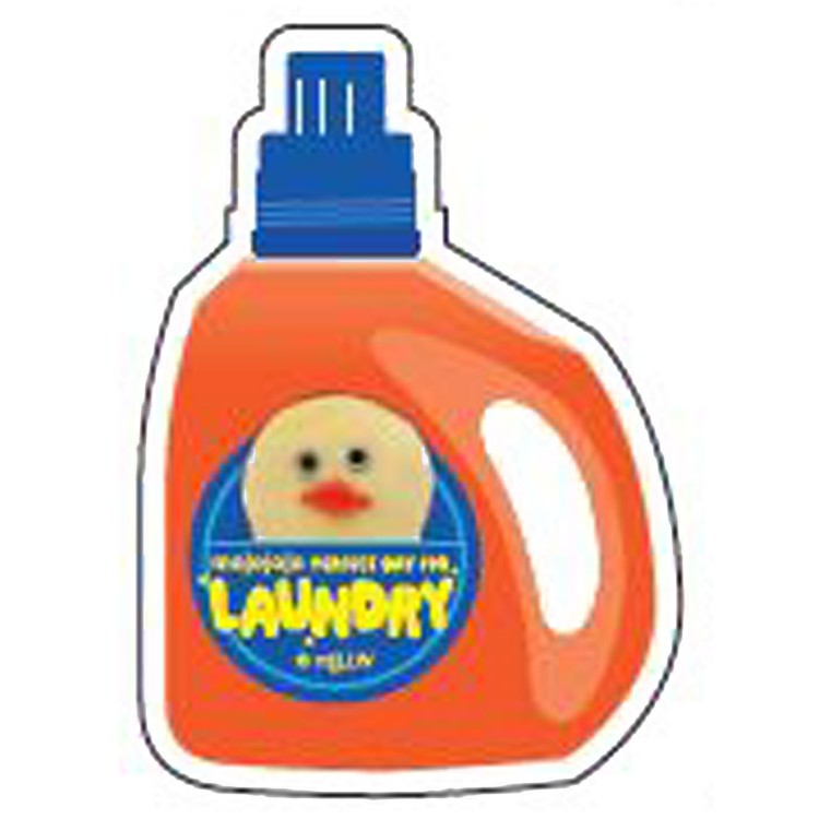 乐天商城 - mojojojo IP906224 ダイカットステッカー You never know 第2弾 PERFECT DAY FOR LAUNDRY モジョジョジョ 尾崎歩美 ぬいぐるみ作家