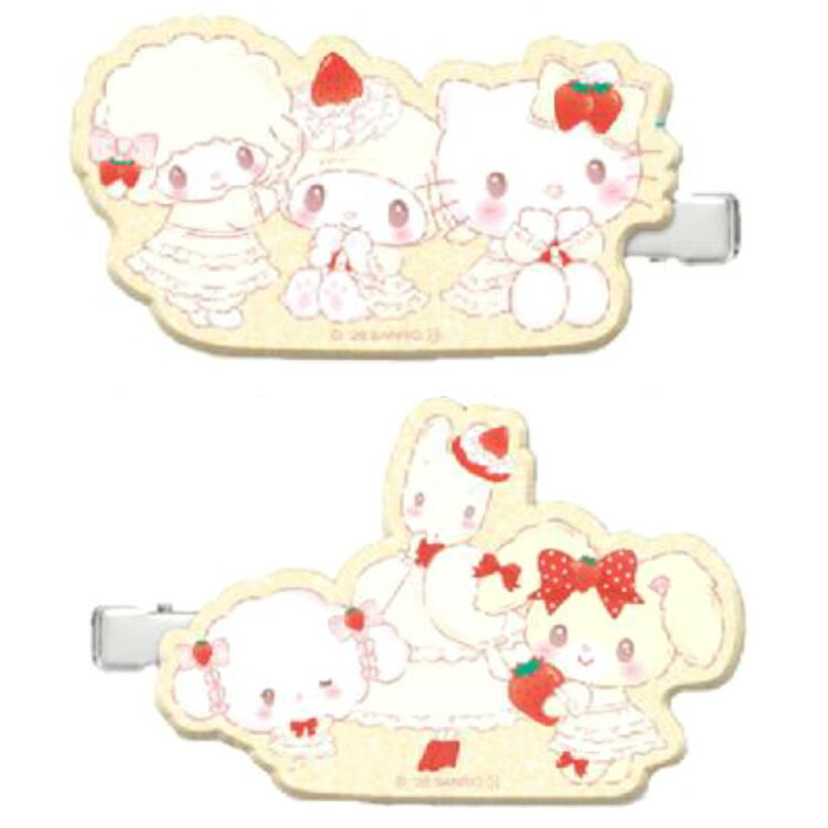 樂天商城 - サンリオキャラクターズ マルチクリップ YE 331620 スウィートケーキコレクション SANRIO