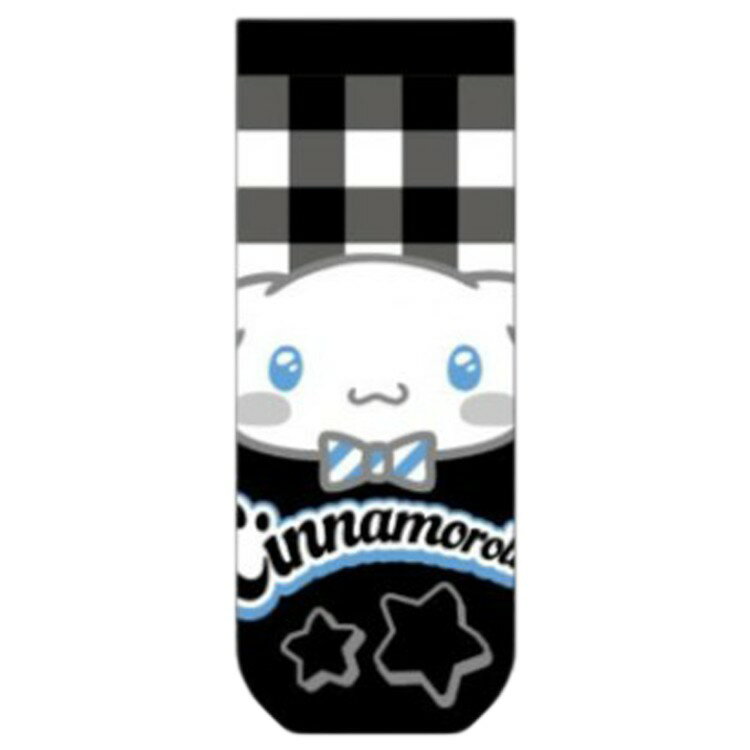 乐天商城 - シナモロール ジャガードソックス レディース モノトーン 367333 CINNAMOROLL サンリオ