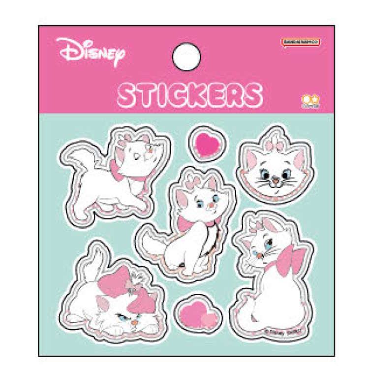 おしゃれキャットマリー シャカシャカシール マリー シール デコ デコレーション コレクション シール交換 立体シール KAWAII little buddy 050553【お1人様1点限り】