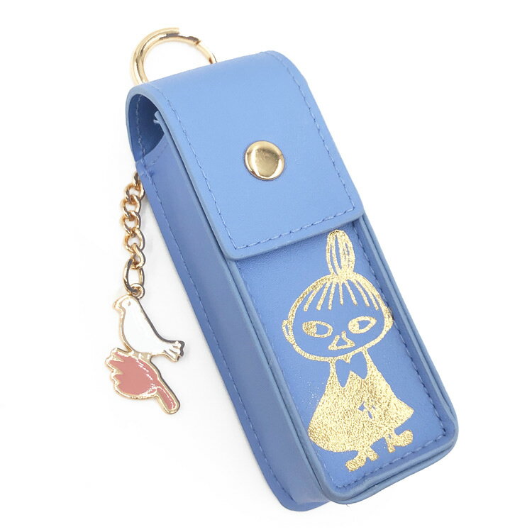 Bottles, Cases, Portable Goods - ムーミン リップスティックポーチ ブルー 315950 リトルミイフェアMOOMIN