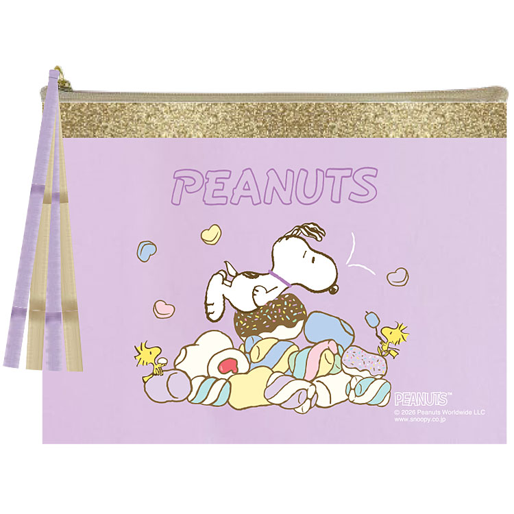 樂天商城 - スヌーピー ペンポーチ マシュマロ 202567 Sweet&Delicious PEANUTS ピーナッツ