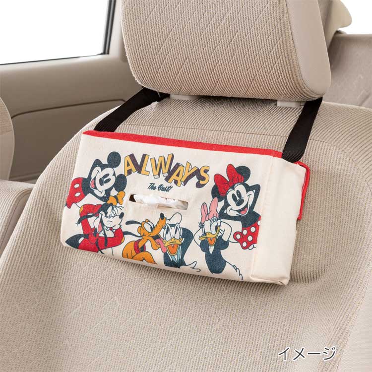 ミッキー ティッシュカバー RE 225424 キャンバス カー用品 Disney ディズニー [2]
