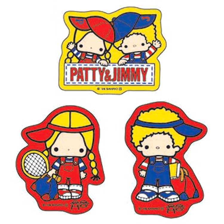 楽天市場】パティ&ジミー サンリオ（ラベル・ステッカー｜文房具・事務