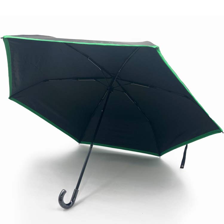 マインクラフト 晴雨兼用折畳傘 50cm グリーン 365254