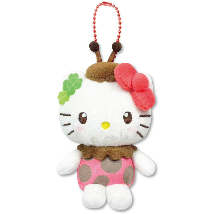 乐天商城 - ハローキティ ミニマスコット てんとう虫 169810 ちいさないきもの SANRIO サンリオ