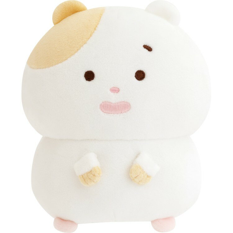 乐天商城 - 【5月上旬以降〜出荷】まいにちはむちま ぬいぐるみ 第2弾 もーちもち うまくかけた日のまゆげ付