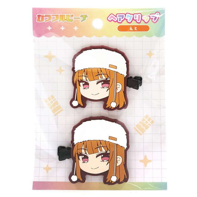 カラフルピーチ ヘアクリップ えと からぴちピクニック 前髪クリップ YouTuber からぴち