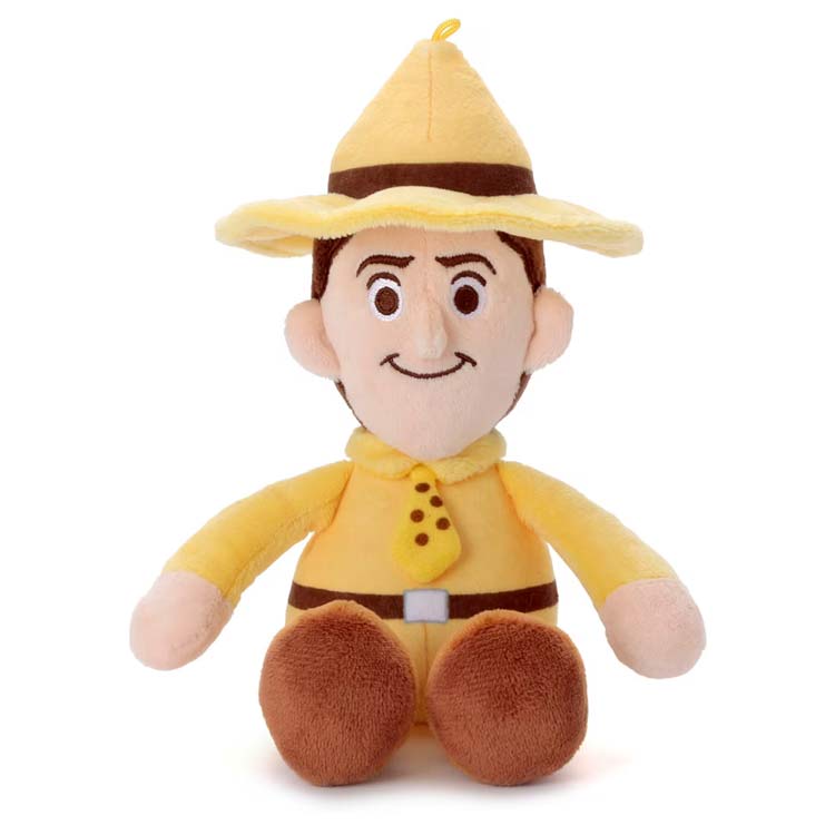 乐天商城 - おさるのジョージ 洗えるビーンズコレクション 黄色い帽子のおじさん おさるのじょーじ Curious George