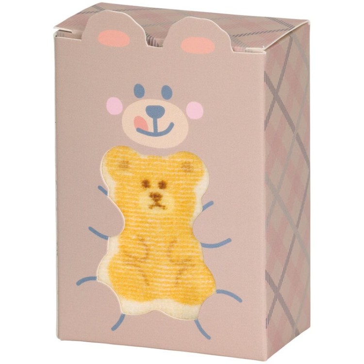 Hand Towel, Handkerchief - だっこベア プチタオルギフト ブラウン【ラッピング不可】【お一人様各2点限り】