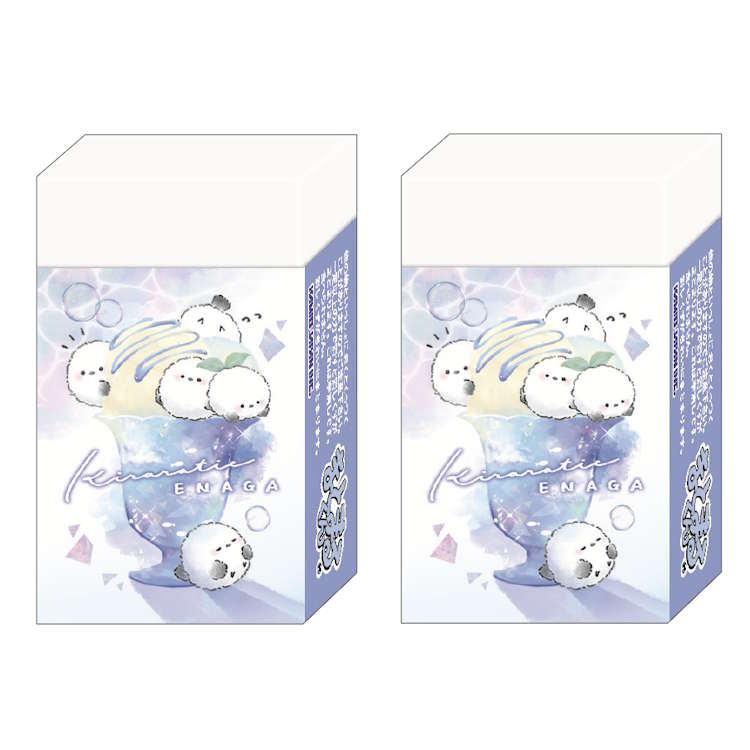 樂天商城 - 2個セット ずっとシマエナガ まとまるくん消しゴム キララティックエナガ けしごむ ケシゴム 字消し 320048