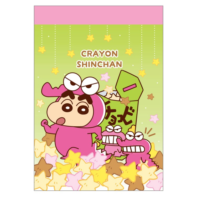 Rakuten - クレヨンしんちゃん ミニメモ お星様チョコビ 280124 クレしん Crayon Shin-chan