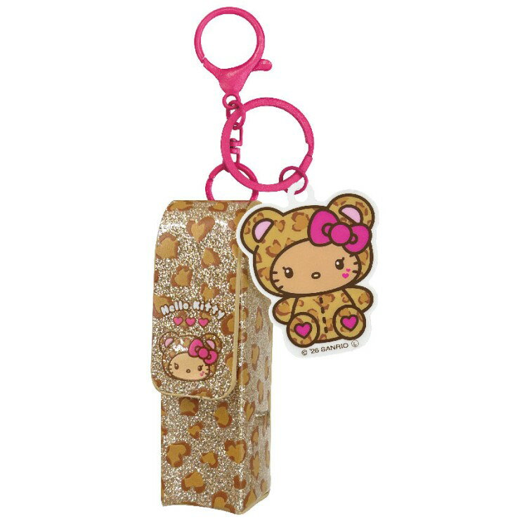 Bottles, Cases, Portable Goods - ハローキティ リップケースチャーム ブラウン 159310 ギャル Hello Kitty サンリオ