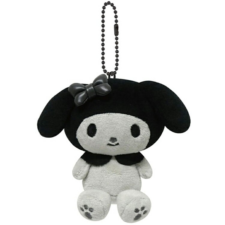 乐天商城 - マイメロディ ボールチェーンマスコット 620783 モノクロ サンリオ SANRIO