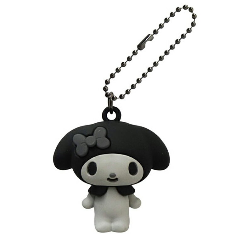 乐天商城 - マイメロディ PVCマスコット 620608 モノクロ サンリオ SANRIO