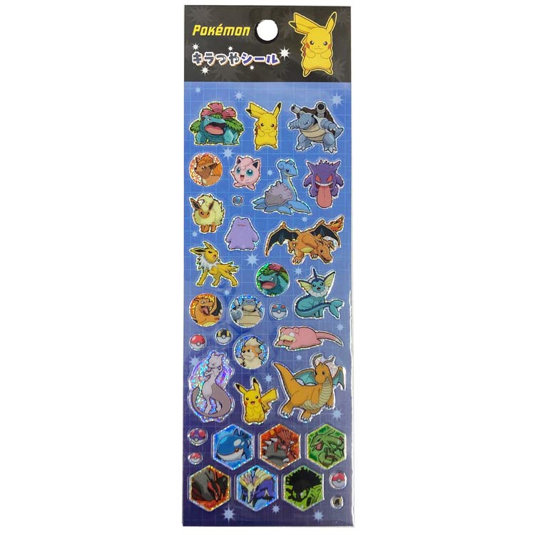 포켓몬스터 반짝반짝 씰 A 253075 pokemon 포켓몬 [1인당 1점 한정]