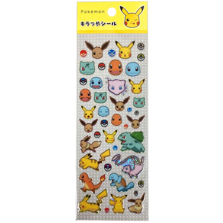 포켓몬스터 반짝반짝 씰 B 253082 pokemon 포켓몬 [1인당 1점 한정]