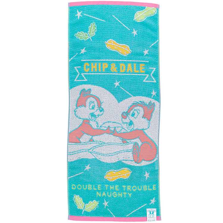 チップ&デール フェイスタオル ツインズパステル 913088