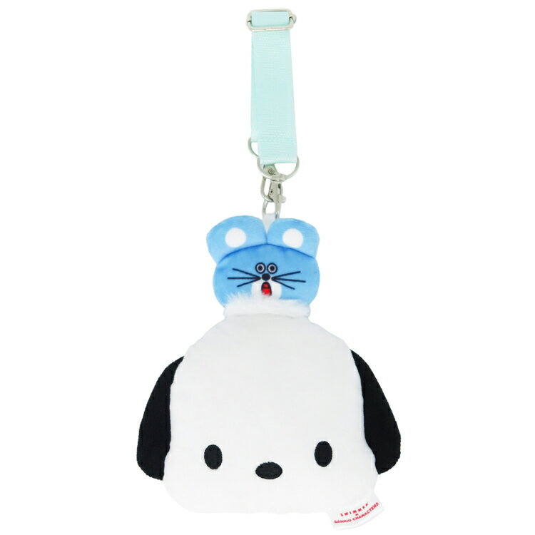 スイマー×サンリオキャラクターズ ネームタグ ポチャッコ 067708 SANRIO コラボ