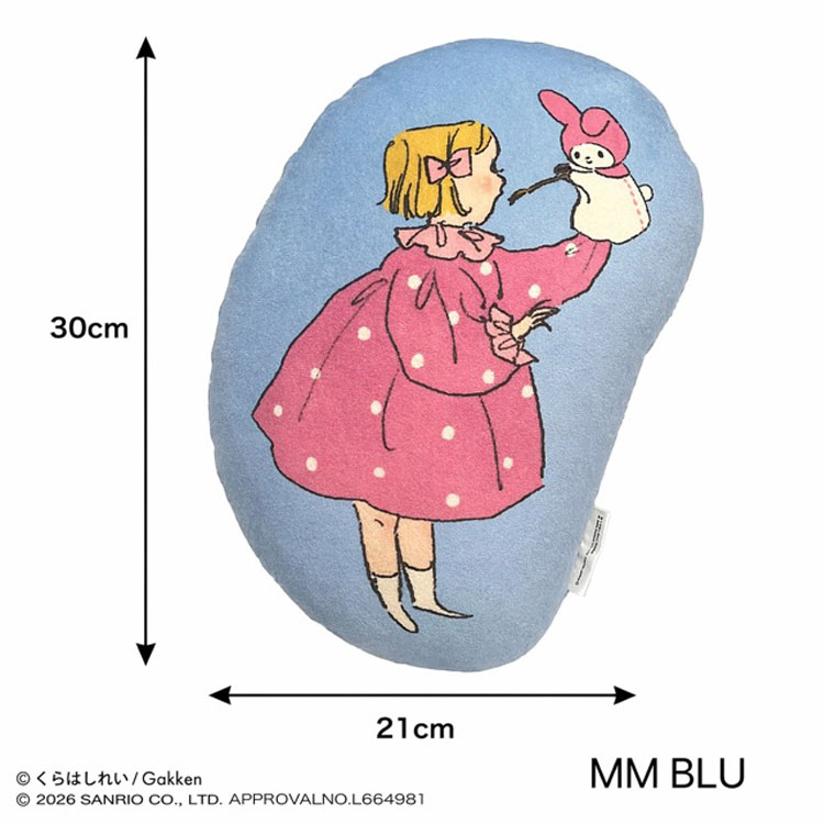くらはしれい×サンリオキャラクターズ ダイカットクッション マイメロディ BLU 110927 Kurahashi Rei x SANRIO CHARACTERS